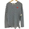 プレイコムデギャルソン PLAY COMME des GARCONS 22AW INVADER STRIPED L/S T-SHIRT ハートロゴ インベーダー ボーダー カットソー メンズ JPN:XXL